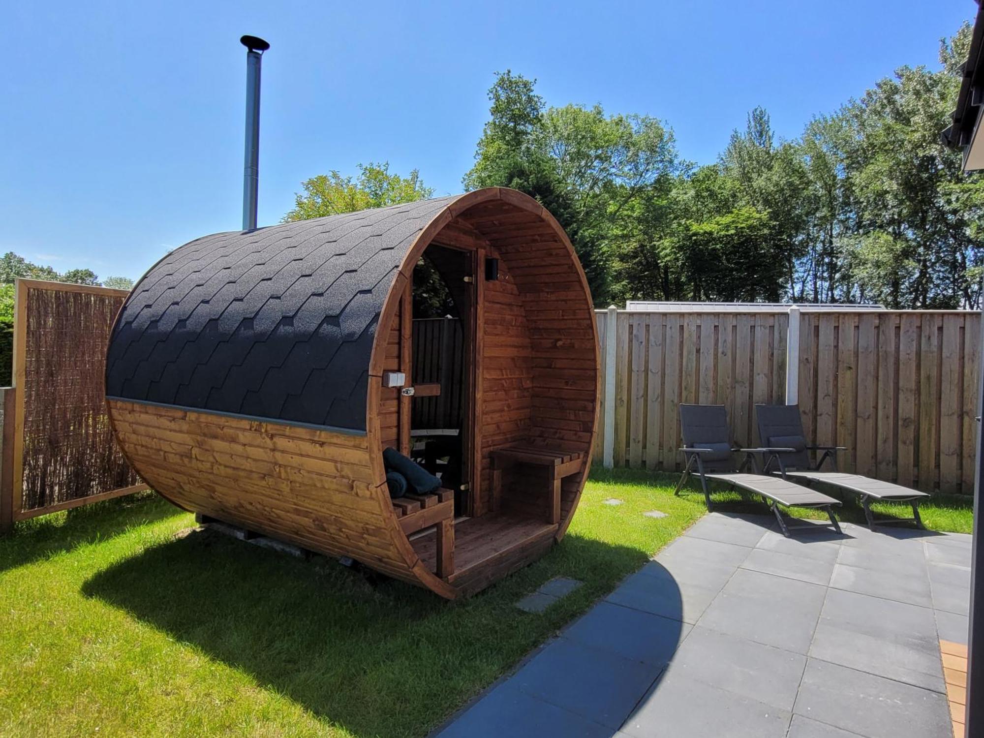 Tiny Zen House In Heinkenszand With Private Sauna, Airco, Outdoor Swimming Pool, Wifi And 2 Bedrooms Exterior foto